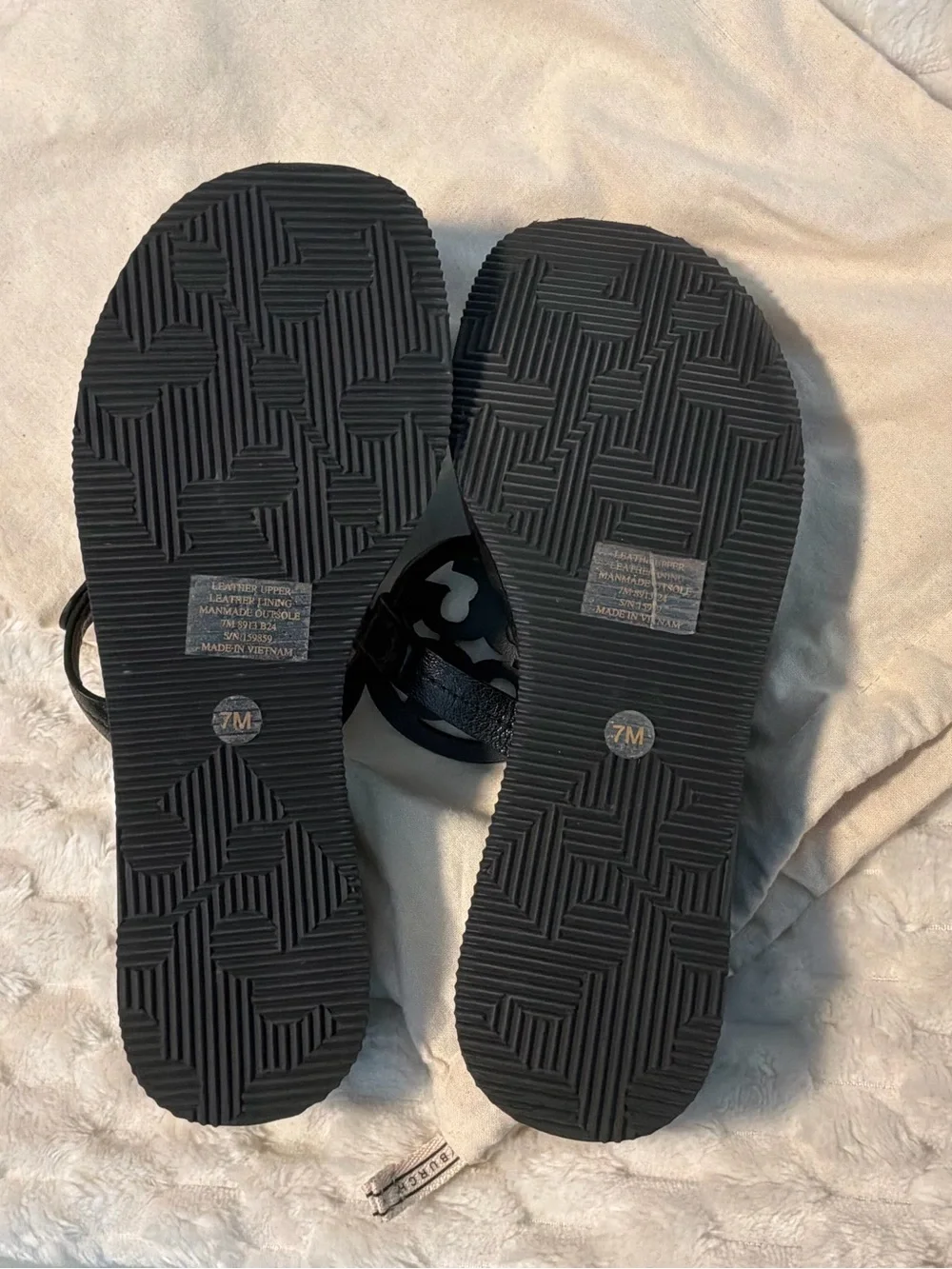 Tory Burch Perfect Black Miller Wedge Sandals